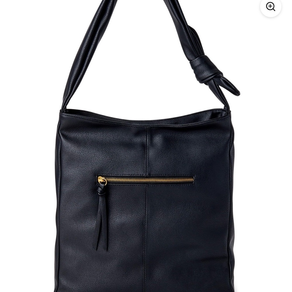 Time and Tru Women's Vera Hobo Handbag black - Picture 8 of 8